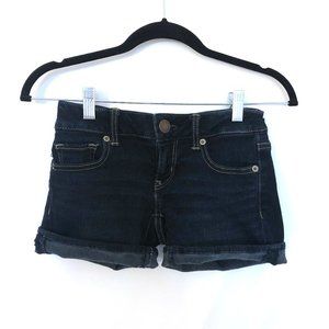 American Eagle Stretch Denim Jean Low Rise Shorts